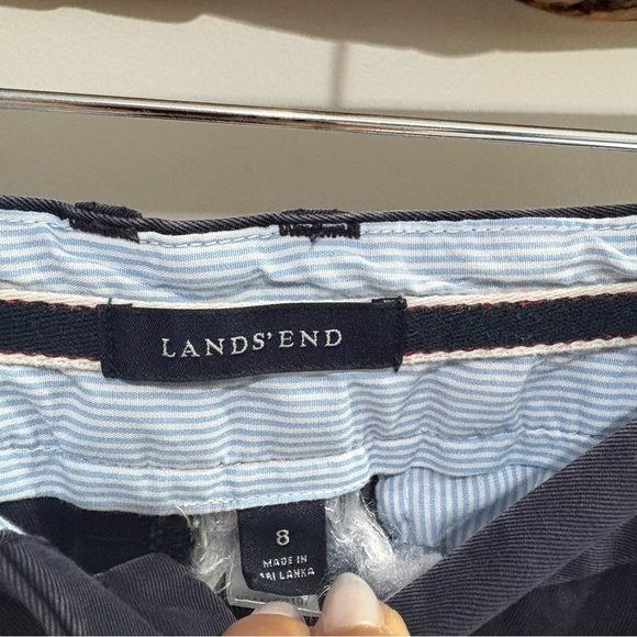 Lands' End Navy Blue Shorts - Picture 3 of 7